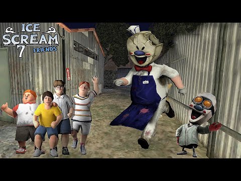 Ice Scream 7 Friends: Lis  Horror Adventure full Gameplay Walkthrough iOS, Android
