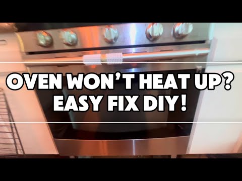 Your oven Not Heating? Easy Repair Guide! Bake igniter replacement Part #WB2X9998