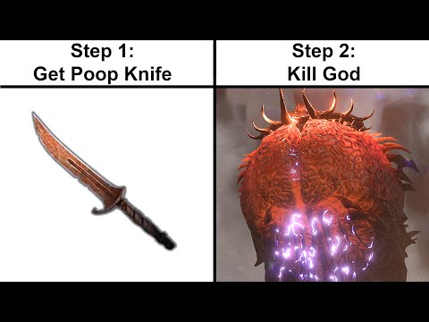 Can You Beat Baldur's Gate 3 Using ONLY Poo Scraper?