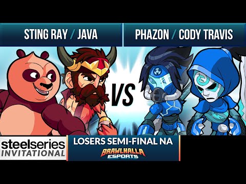 Sting Ray & Java vs Phazon & Cody Travis - Losers Semi-Final - SteelSeries Invitational 2022 - NA