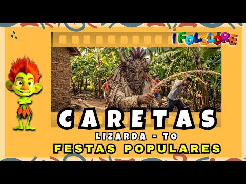 Tradição Oculta no Tocantins: O Enigma dos Caretas de Lizarda #folguedo #caretasdelizarda #folclore