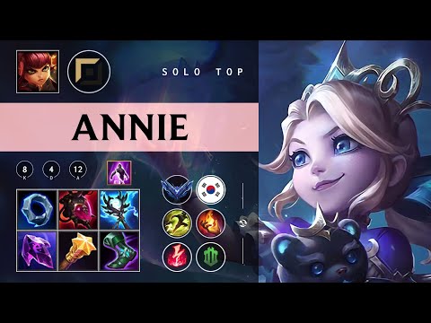 Annie Top vs Vayne - KR Diamond Patch 26.02