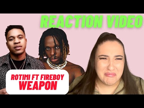 Just Vibes Reactions / Rotimi ft Fireboy DML - Weapon *VIDEO*