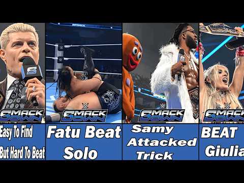 Wwe Smackdown Results Returns 1392