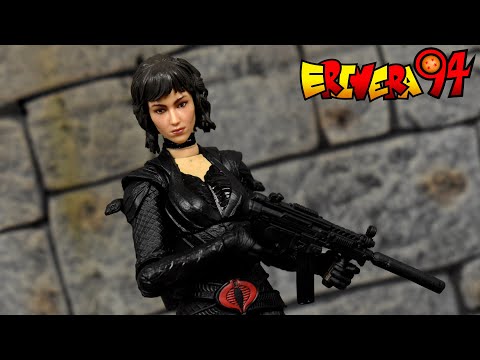 G.I. Joe Classified Snake Eyes GI Joe Origins Movie BARONESS Figure Review
