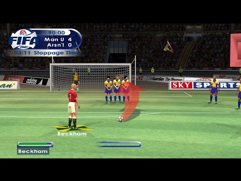 FIFA 2001 PS2 Gameplay UHD [4K60FPS]