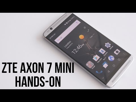 ZTE Axon 7 mini Hands-on