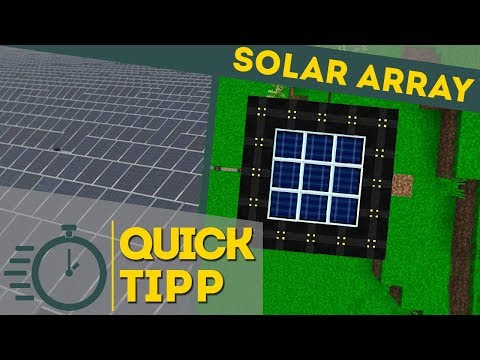 solar array environmental tech | Riesige RF Erzeugung mit Solar Panel! | Quick Tipp