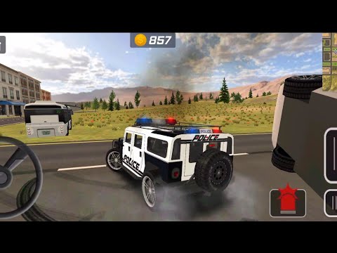police car Mercedes S63 Driving - Hot pursuit Simulator 3D - Android gameplay