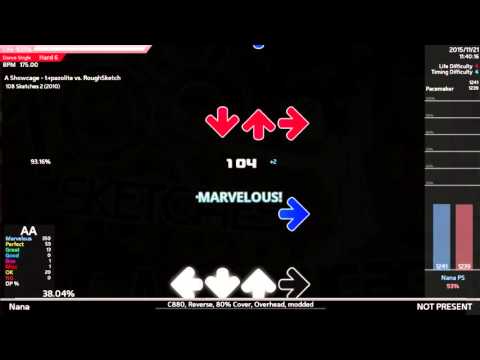 Stepmania - A Showcage (t+pazolite vs RoughSketch)