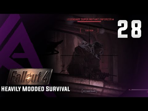 Fallout 4 : Heavily Modded Survival - Part 28 - The Medford Murderer
