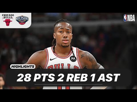 Ayo Dosunmu vs New Orleans Pelicans | 28 PTS 2 REB 1 AST | NBA 11-24-2025 Highlights