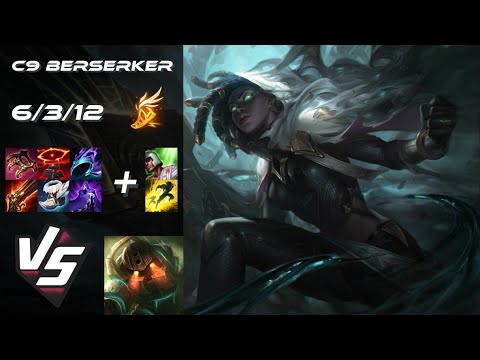 Cloud9 Berserker SUPPORT Senna vs Nautilus - NA Challenger Patch 14.12