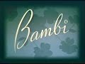 Opening To Bambi 1989 VHS