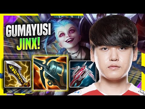 GUMAYUSI IS INSANE WITH JINX IN KR SOLOQ! - T1 Gumayusi Plays Jinx ADC vs Syndra!