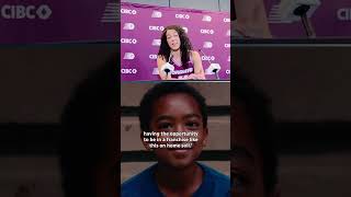 Kia Nurse says she 'earned' her spot on the Toronto Tempo