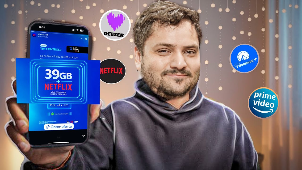 A TIM vai QUEBRAR TUDO na BLACK FRIDAY (não é vídeo patrocinado)