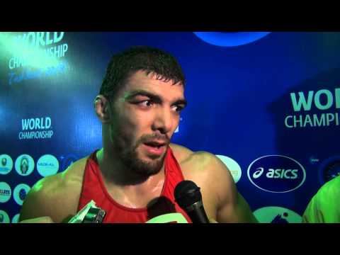 Abdusalam GADISOV (RUS): Interview after his Gold Medal in the 2014 World Championship in Tashkent