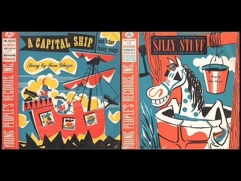 Tom Glazer - Folk Songs For Singing & Dancing (Young People's Records / Children's Record Guild)