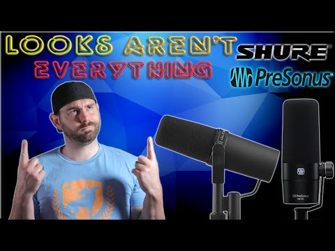 Shure Sm7B vs Presonus PD-70 (Studio/Booth/Untreated Comparison Test)