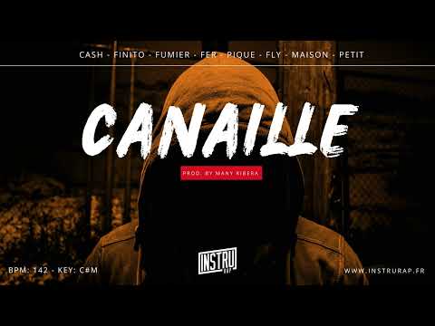 [FREE] Instru Rap Drill Libre De Droit "CANAILLE" | Freestyle Agressive Rap Beats 2023 / Dark Drill