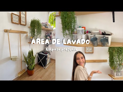Limpiando la zona de lavado/ Limpieza profunda