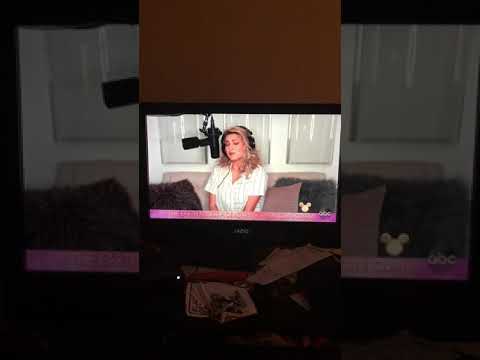 Tori Kelly singing Colors of the wind