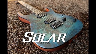 Video thumbnail for SOLAR GUITARS - S1.6 LTD – BLUE BURST MATTE by Sam Delanoe