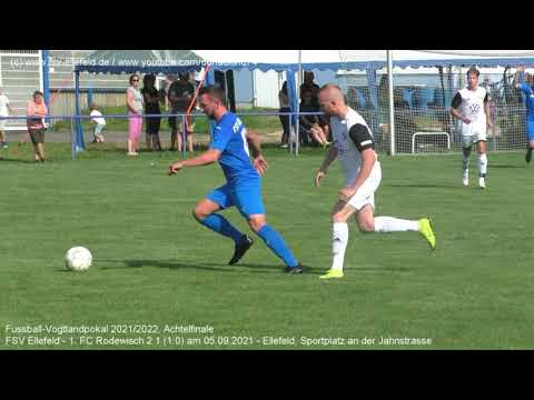 FSV Ellefeld - 1. FC Rodewisch 2:1 (1:0), Vogtlandpokal-Achtelfinale am 05.09.2021