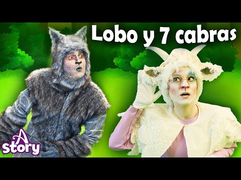 El Lobo Y Los Siete Cabritos | Cuentos infantiles en Español