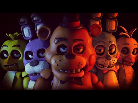 Giant FNAF ANIMATRONICS Attack in Mini City Teardown