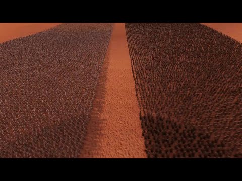 100,000 HEAVY KNIGHTS vs 100,000 MONGOLIAN SOLDIERS - Ultimate Epic Battle Simulator 2