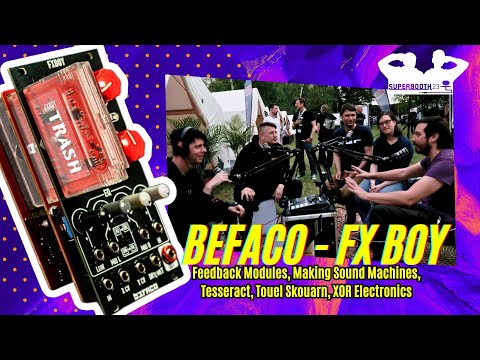 radical new concept of Eurorack Module: Befaco FX BOY - DevTalk Superbooth 2023 🇪🇺