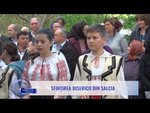 Sfințirea bisericii din Salcia