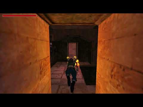 TRLE 2005.02.03 - Isle of the Sun Part 2 / 3, Night Temple