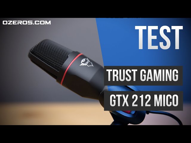Vídeo relacionado con Trust Mico PC Micrófono de Condensador, Conexiones de 3,5 mm y USB, Cable de 1.80 m, Soporte de Trípode, para Computadoras Portátiles, PC, Podcasting, Skype, Twitch, Streaming, Youtube, Teams, Zoom