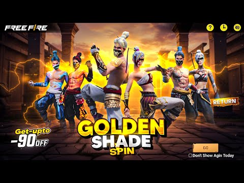 Finally Golden Shade Bundle Return💯 Date আসছে😍 | Ff  New Event Bd Server | Free Fire New Event