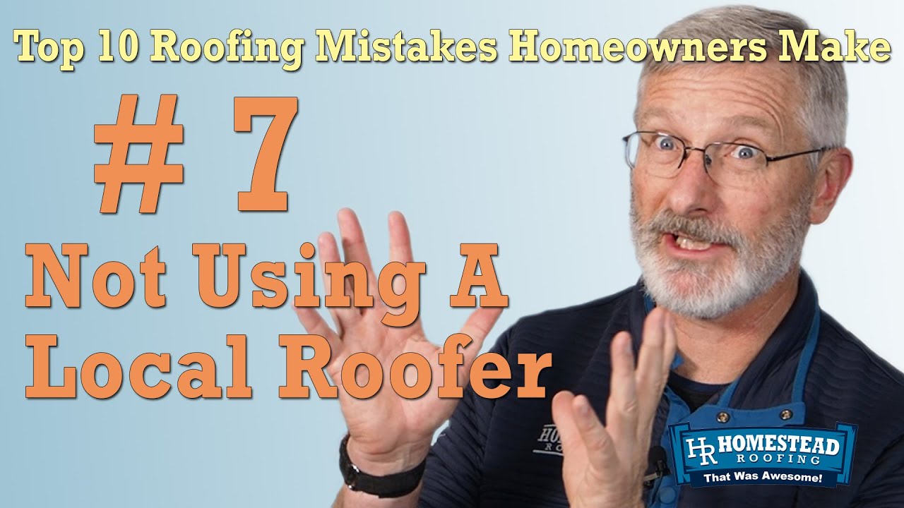 Use A Local Roofer To Avoid Roofing Scams