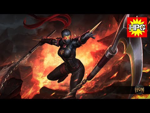 HoN 4.1 Pro Silhouette Gameplay - `AnalHunteR` - Rank Legendary