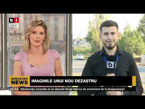 IMAGINILE UNUI NOU DEZASTRU. CUM ARATĂ LOCUL UNDE S-AU PRODUS EXPLOZIILE_Știri B1_27 aug 2023