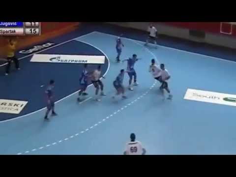 20 12 2014  RK Jugovic   RK Spartak   Djole 2.gol