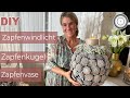 DIY DIESE Weihnachtlichen ZAPFENDEKO Ist Soooo Bezaubernd Ich Zeig Euch Wie EINFACH Das Geht