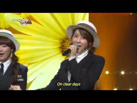 5-dolls ft Dani(T-ara) - can you love me @ Music Bank with Eng Lyrics (19.10.2013)