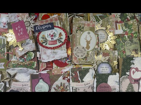 Stash Busting Lets Make Over 50 Christmas Tags In Real Time