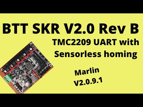 BTT SKR2 - TMC2209 UART with Sensorless Homing