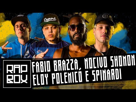 Fabio Brazza | Nocivo Shomon | Eloy Polemico | Spinardi - "Estopim" [Rapbox Ep. 103] Prod. Leo Casa1
