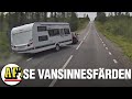 Här Flyger Husvagnen Nästan Av Vägen 80 Kilometer I Timmen Av En Anledning