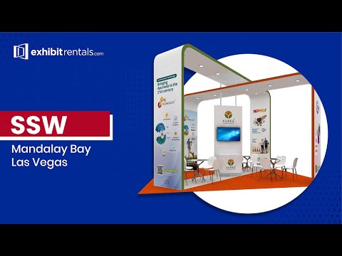 Exhibition Stand Manufacturer | Stunning Trade Show Booth for Aurea Biolabs
