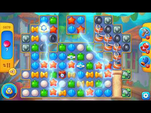 Fishdom 2021 - Level 5878   #playrix #fishdom #gaming