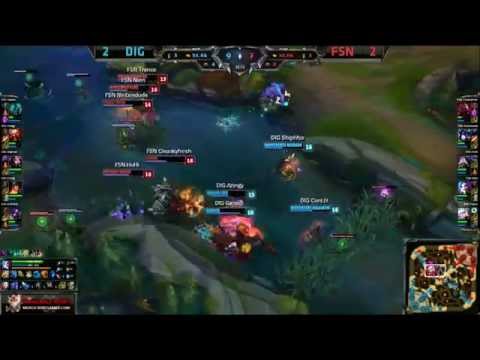 KiWiKiD - Insane Alistar Knockup - 5 man Knock up! Part 1 - League of Legends